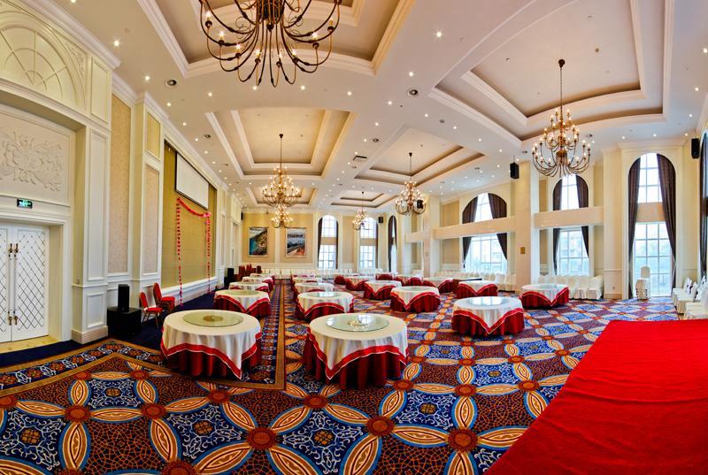 Blue Sky Hotel Yantai Bagian luar foto