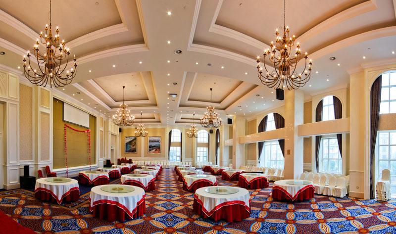 Blue Sky Hotel Yantai Bagian luar foto